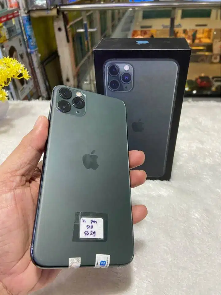 Second IPHONE 11 PROMAX 512gb GREEN IBOX Welldutt