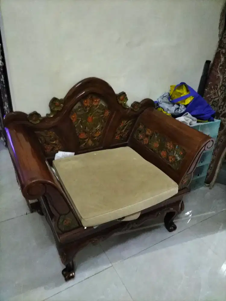 Kursi tamu Jati Jepara type Keong