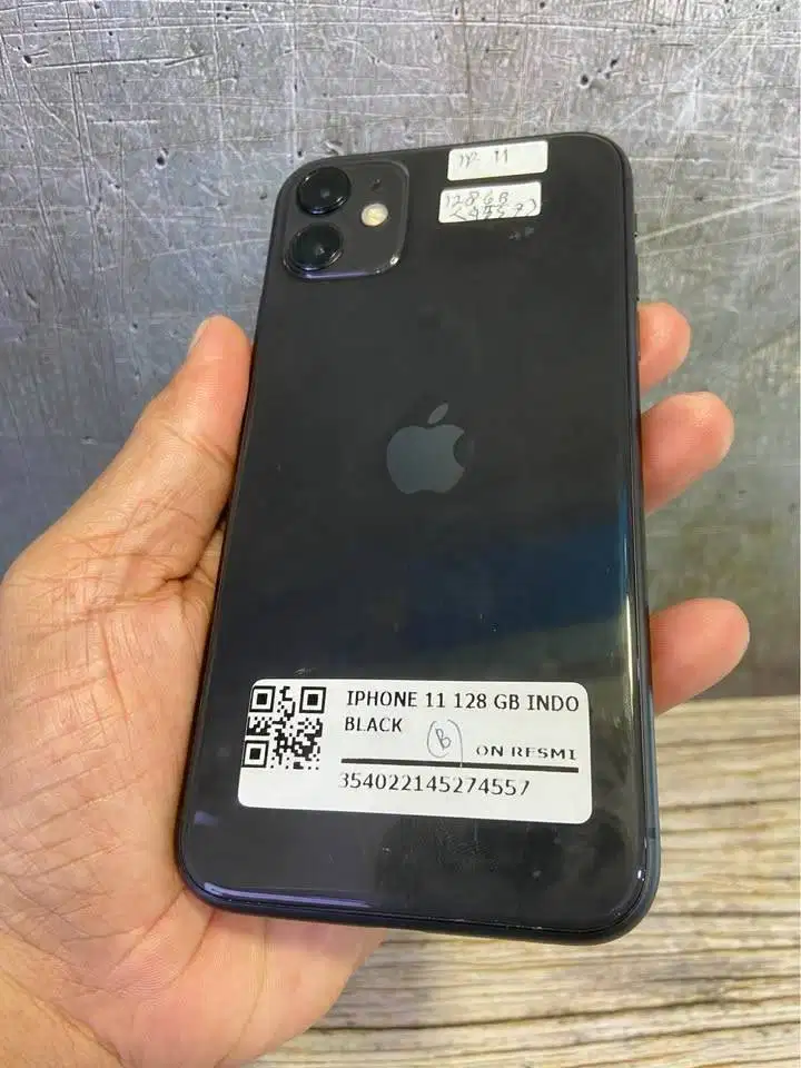 Second IPHONE 11 128gb BLACK IBOX Welldutt