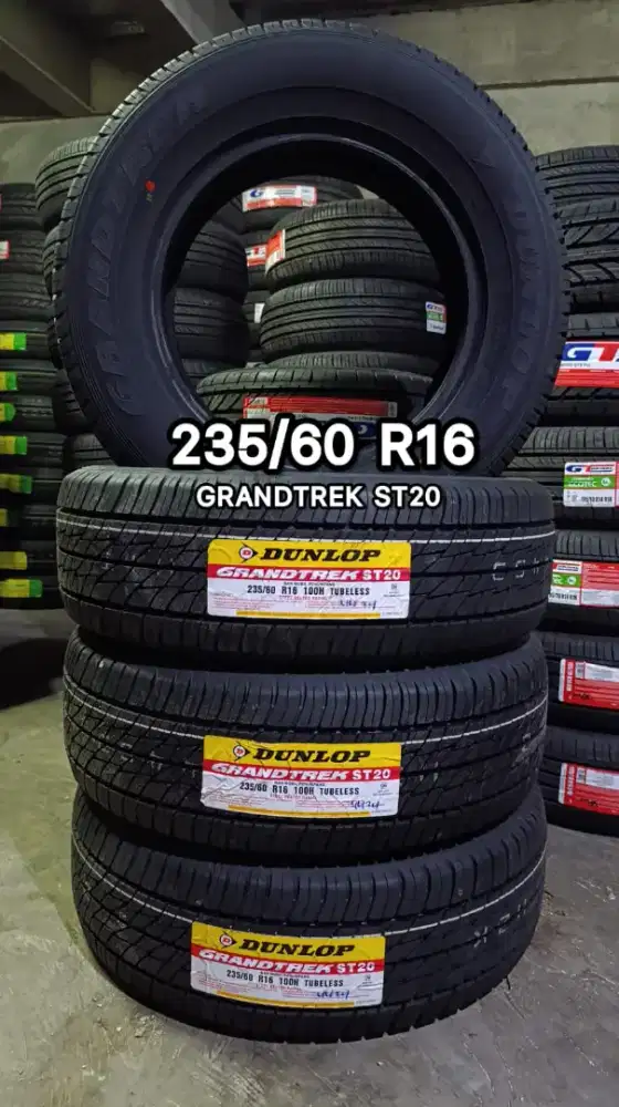 BAN BARU 235/60 R16 DUNLOP GRANDTREK