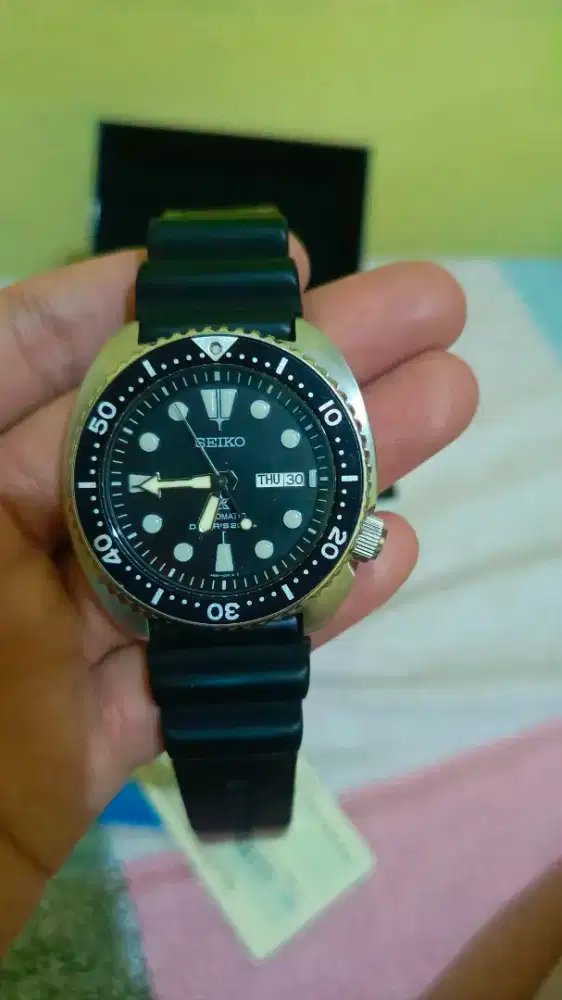 Jam Seiko SRPE93K1 Turtle