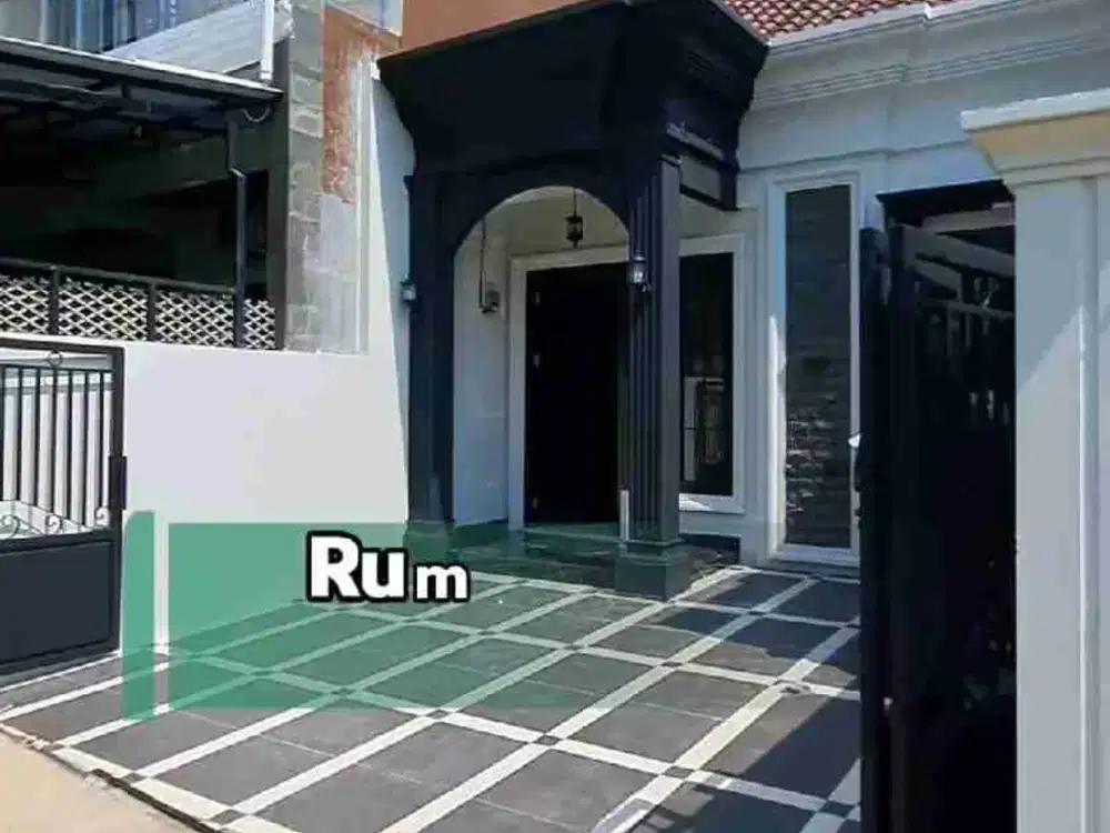 rumah baru harga all in,siap huni gaya classic