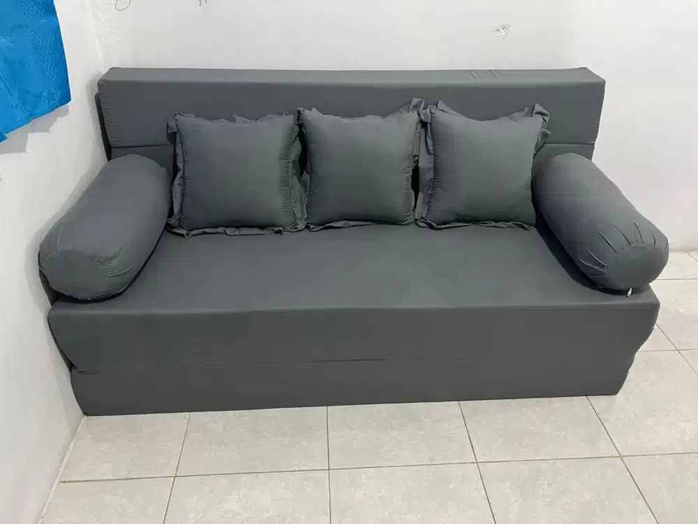 Sofa bed bekas baru pakai 3 bulan