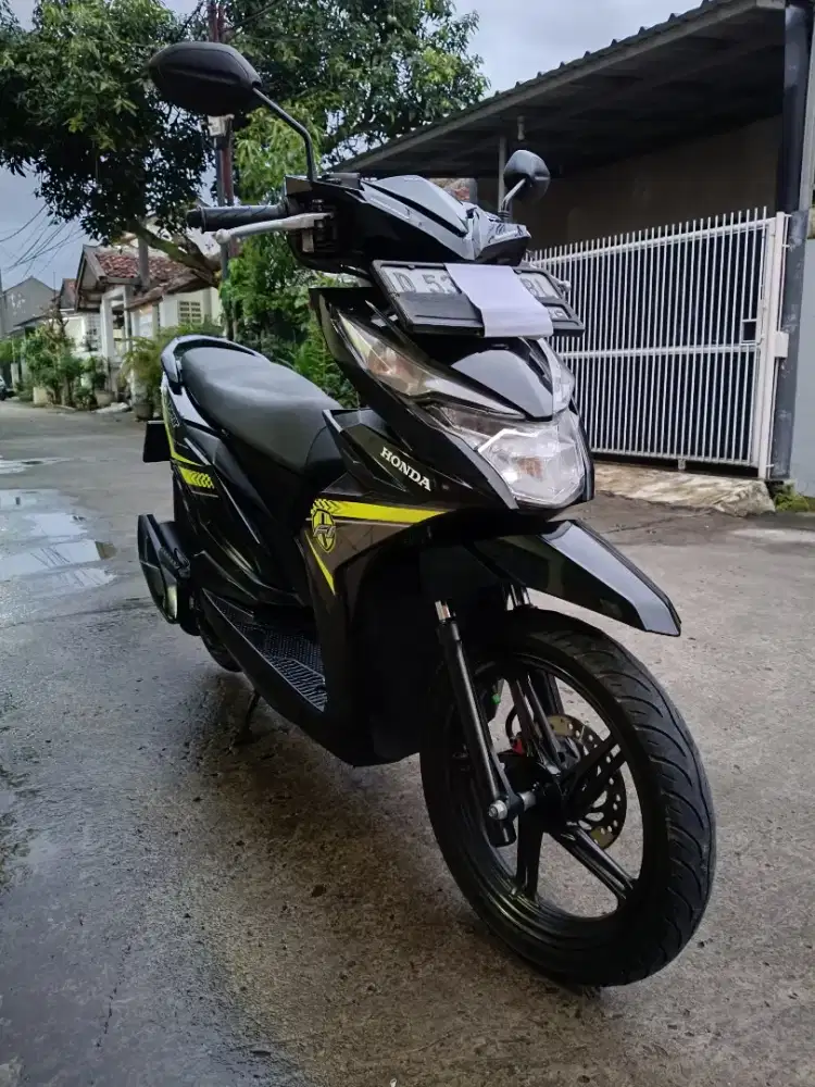 Honda Beat F1 type CBS HitamTHN 2018.