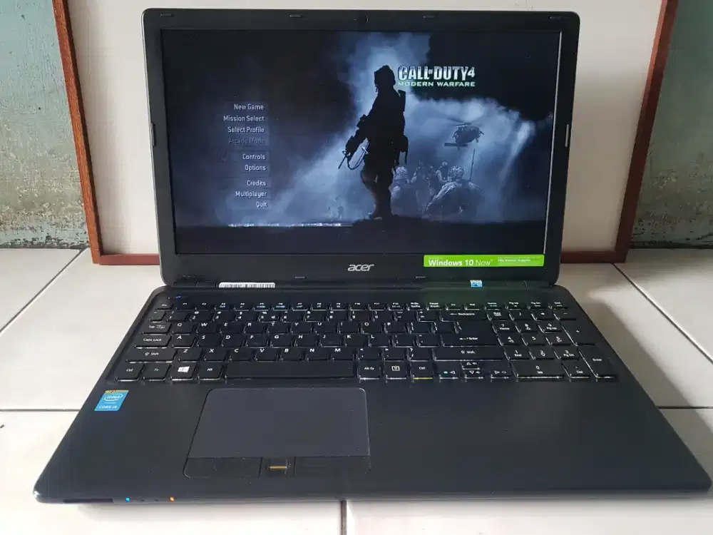 Acer Model Slim Backlit Corei5 Ssd Ram8gb Full Program desain mulus