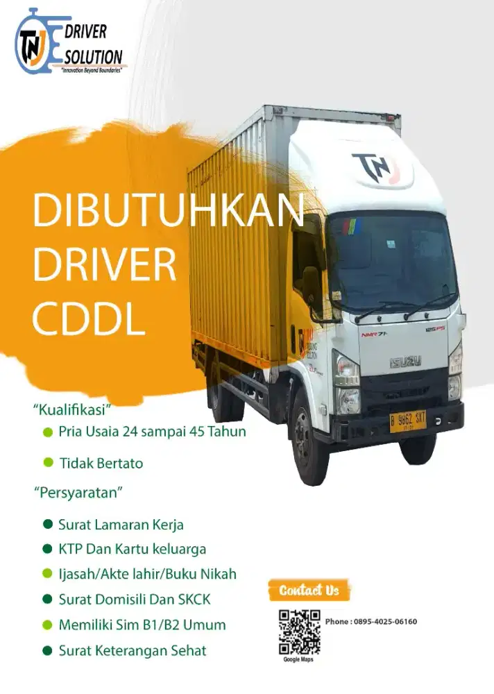 Loker Driver B1 umum