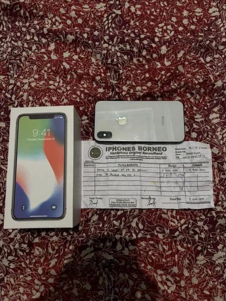 Iphone X 64 Gb inter All Op