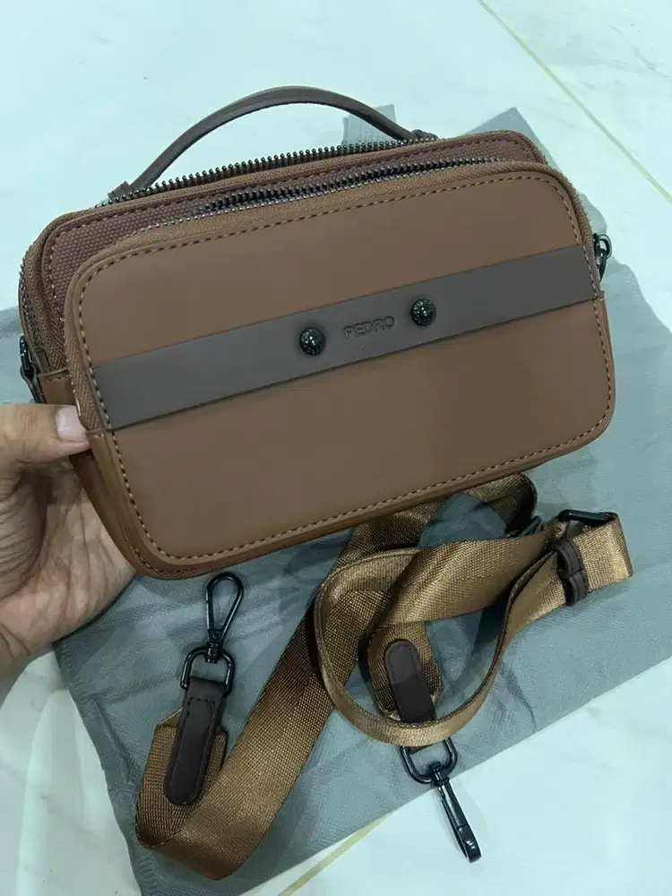 Tas pedro sling bag, hand bag, dompet, clutch