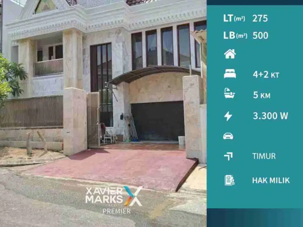 Dijual Rumah Mewah + Furnish di Villa Bukit Indah, Pakuwon - Surabaya