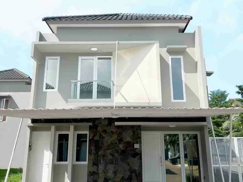 Tanpa DP Bisa Punya Rumah Baru 2 lantai Akses tol Kukusan dan stasiun KRL Depok