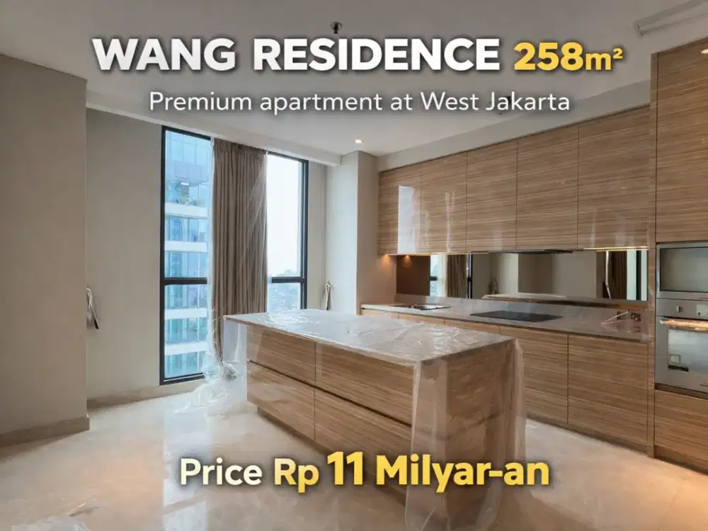 WANG RESIDENCE 258 m² | Penthouse Premium Jakbar | Pool & City View