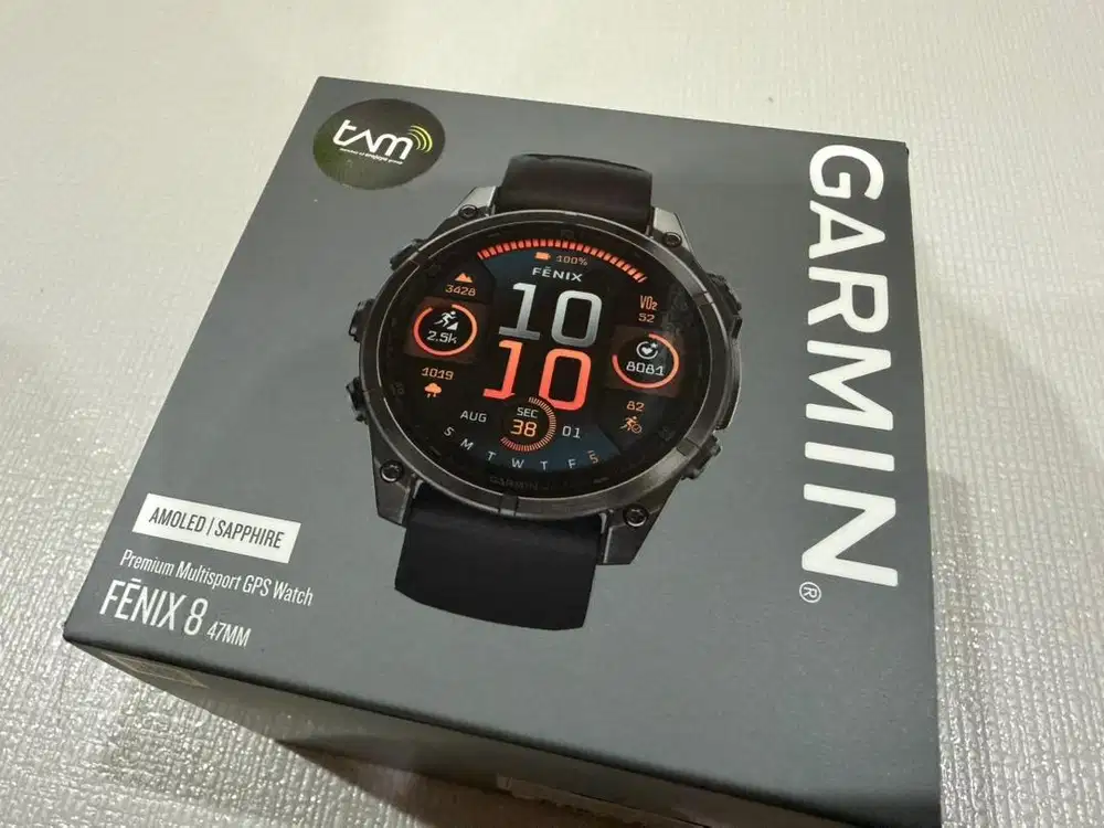 Garmin Fenix 8 Amoled Sapphire 47mm Like New