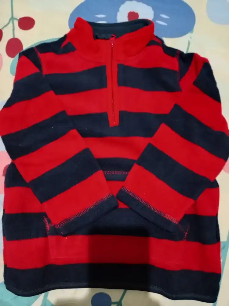 jaket second bahan baby terry anak usia 1-2th