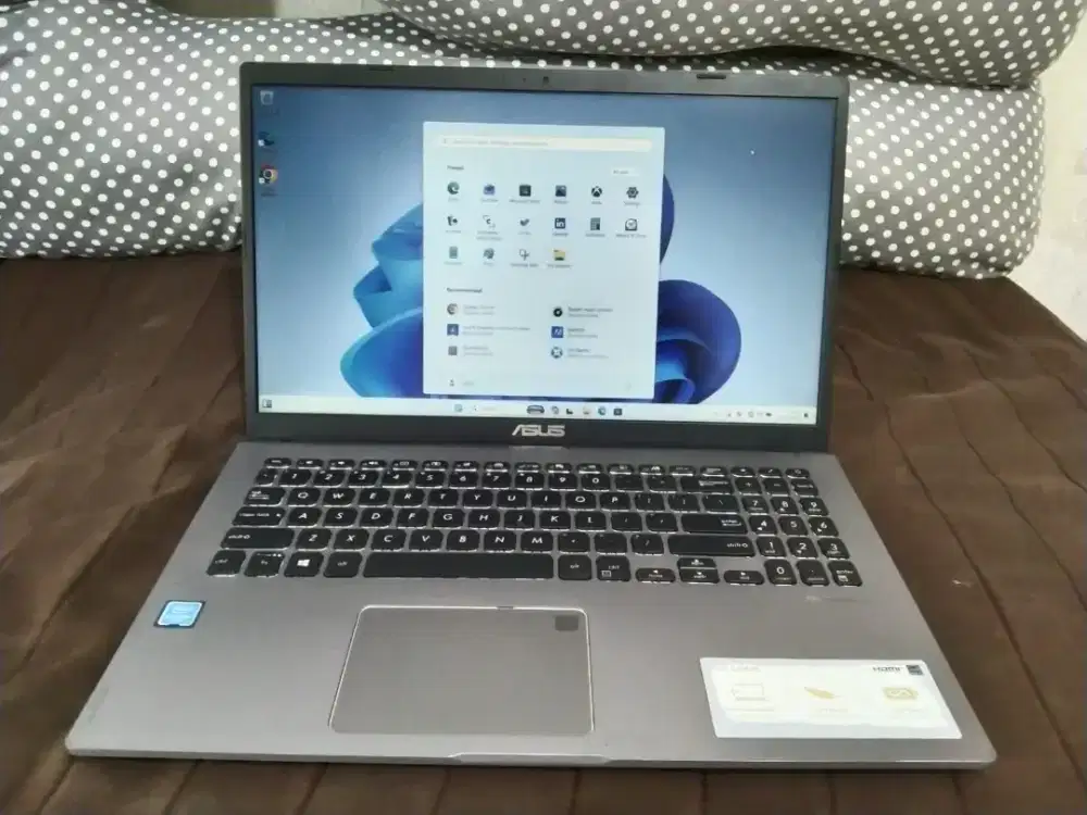 Seri Baru Asus X509FA intel 4305U Ram 4Gb Ddr4 Ssd Nvme 256Gb