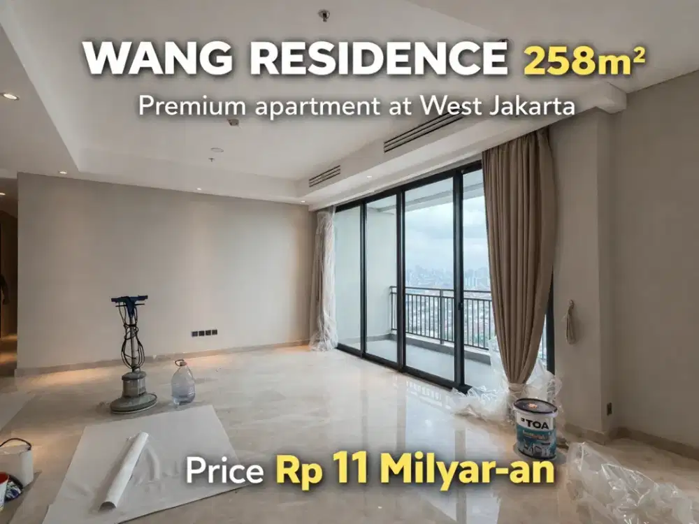 Rare Unit! Penthouse Wang Residence 258 m² – Jalan Panjang Jakbar
