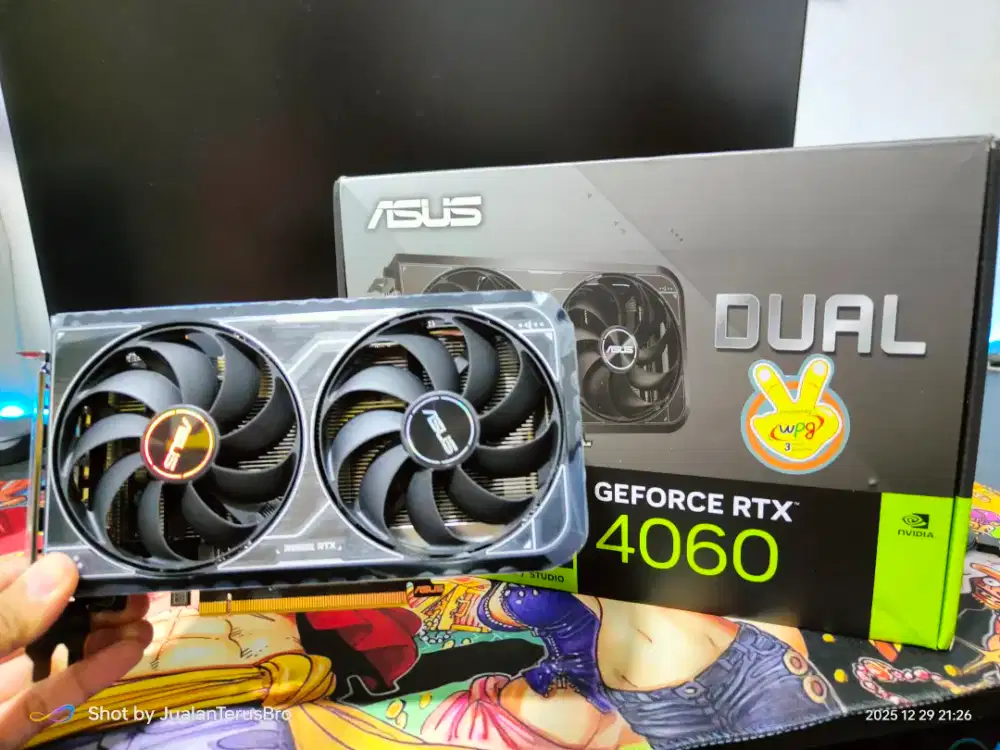 VGA ASUS NVIDIA RTX 4060 8GB GARANSI 3 TAHUN
