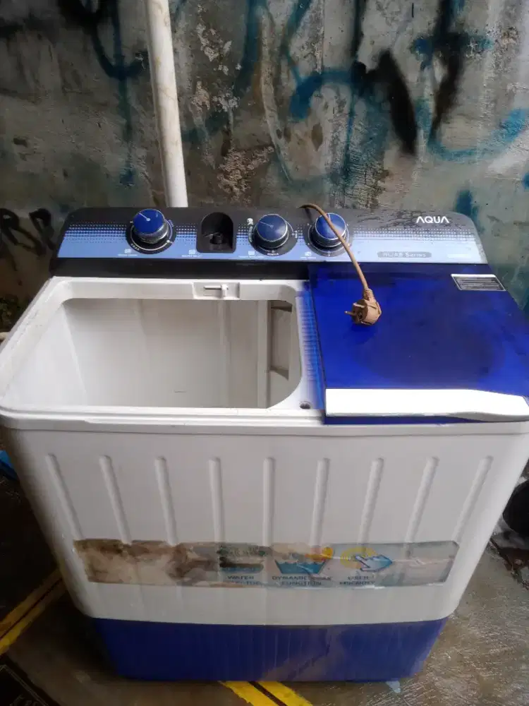 Jual mesin cuci 2 tabung normal semua