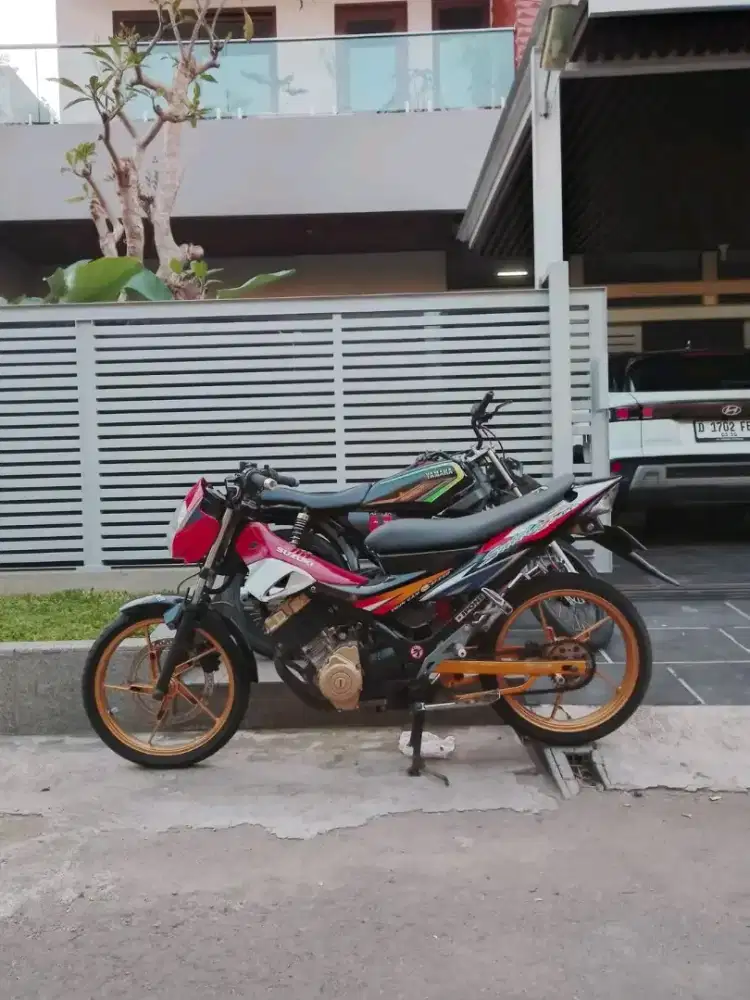 Gaduh motor satria fu bade di ical tos bosen hyong ganti model