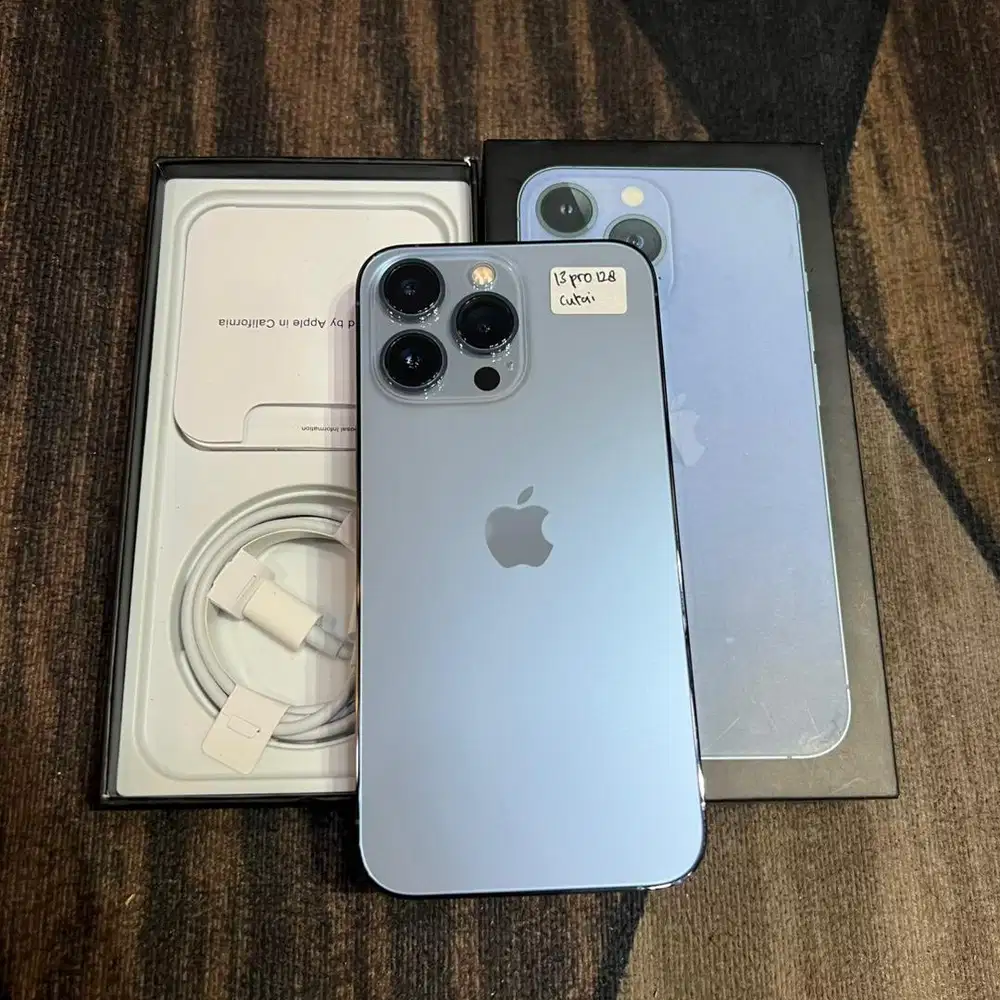 iphone 13 pro 128gb resmi ibox mulus like new no minus bergaransi