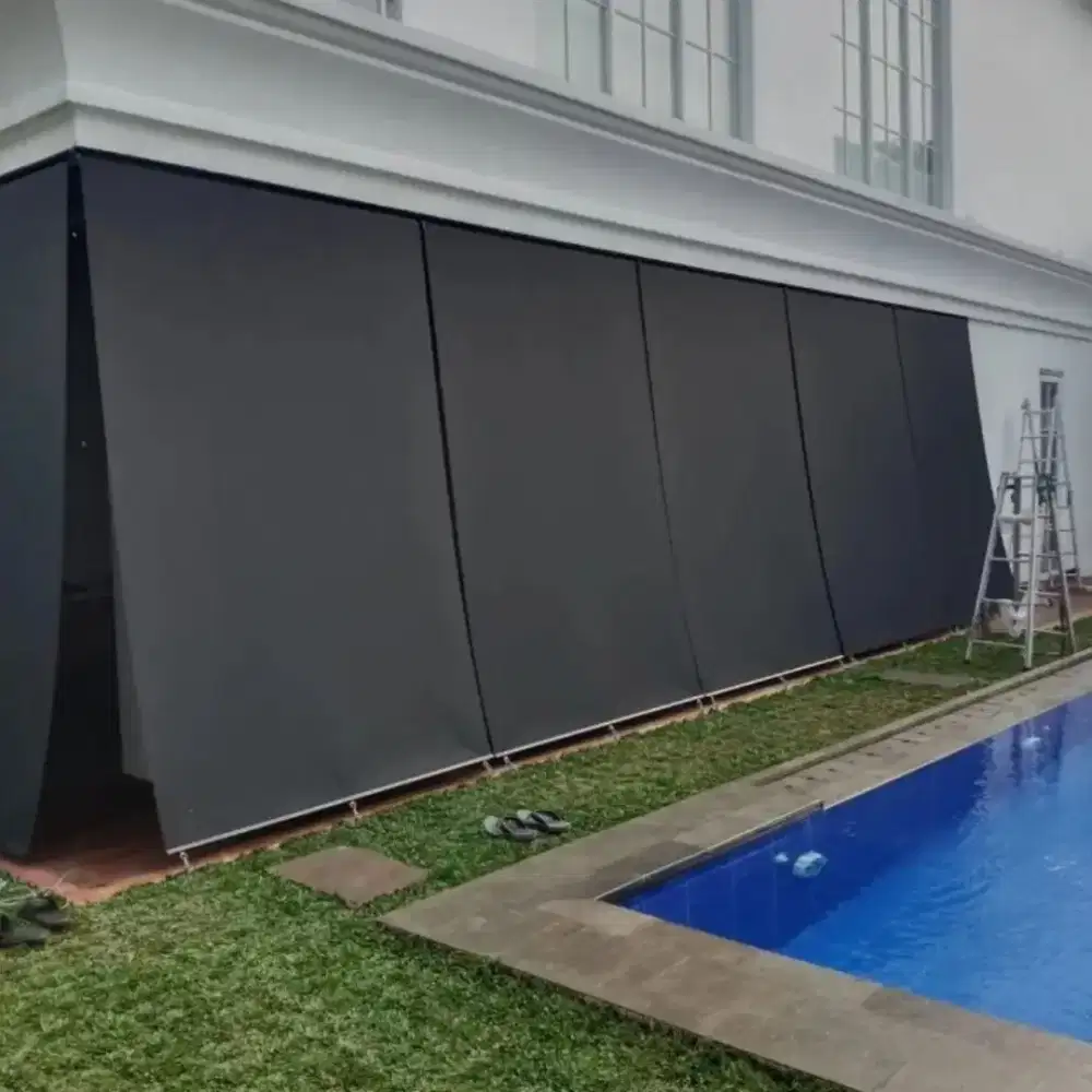 Roller blind outdoor