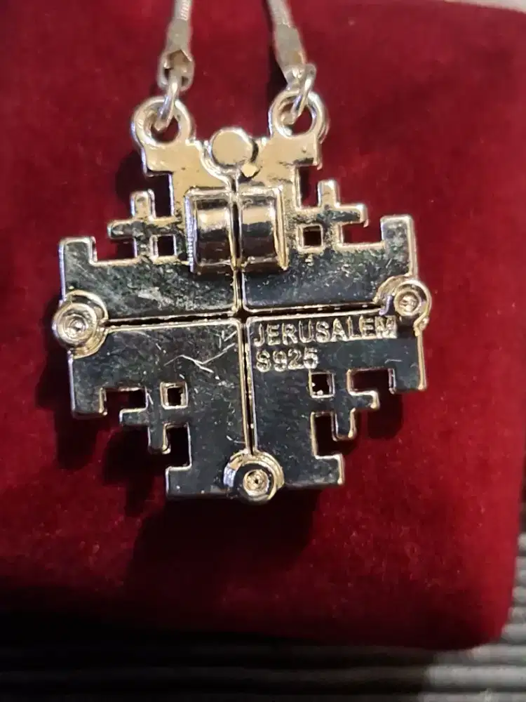 Kalung suvenir S925 jerusalem