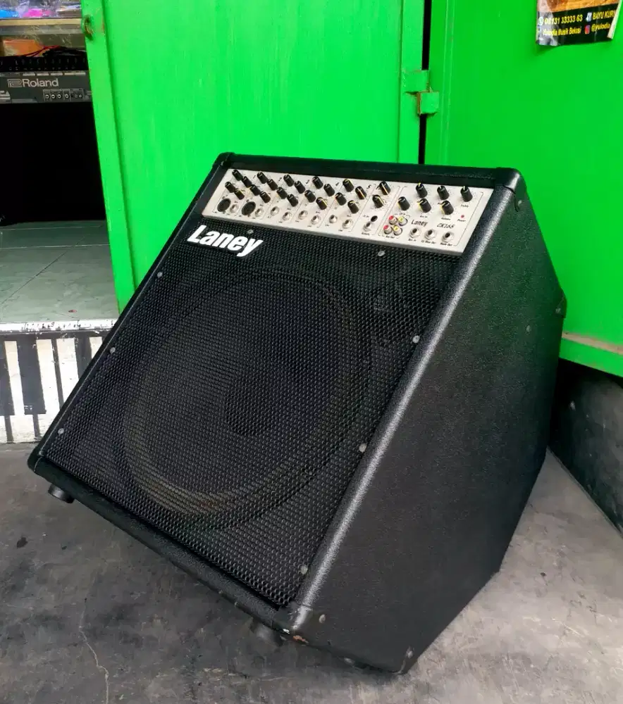 YULODIA BEKASI-ampli Keyboard/drum karaoke Laney ck165 15inch mulus95%