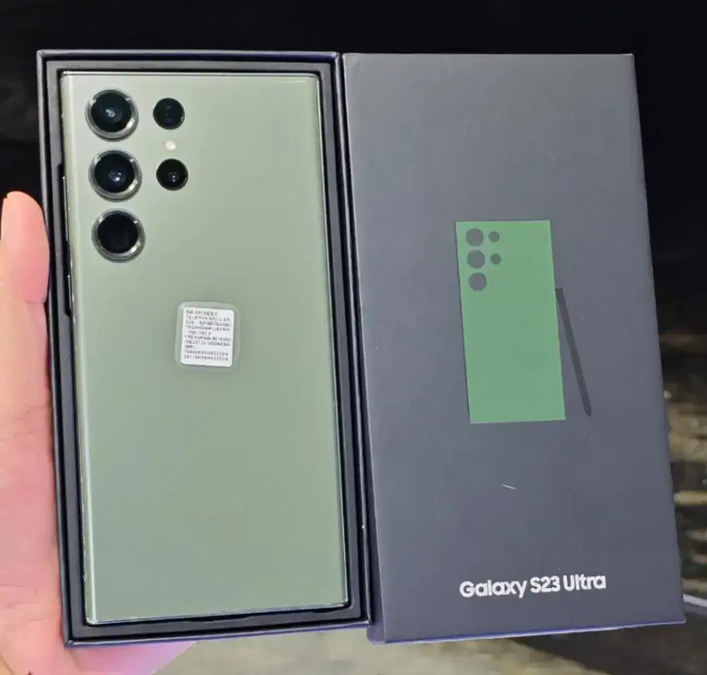 Samsung s23 Ultra resmi SEIN, ram 12/512gb, istimewa, fullset ori