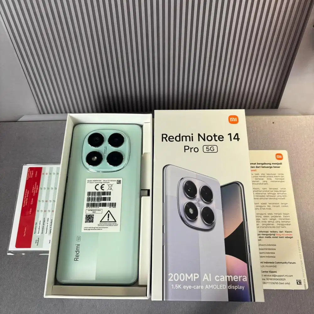 Redmi Note 14 Pro 5g 8/256GB (BNOB) Resmi Indonesia