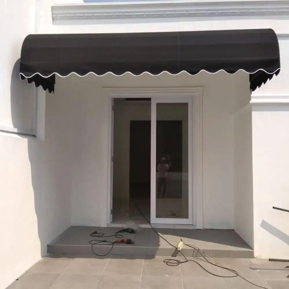 Kanopi kain awening tampias air