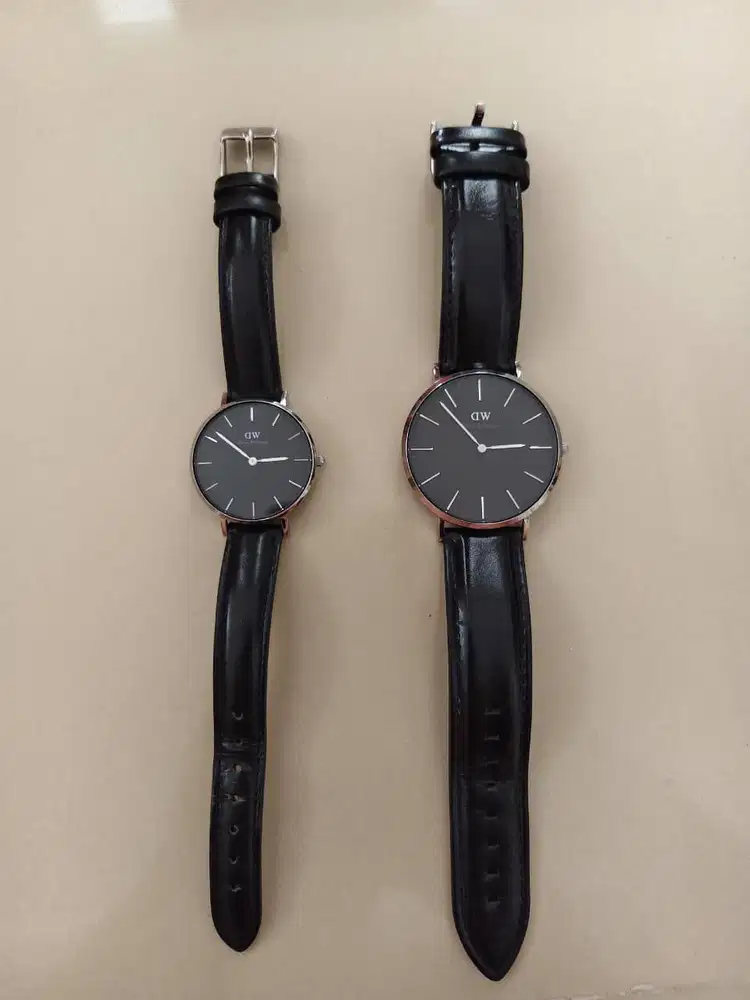 Daniel Wellington Classic Sheffield Black Jam Tangan Pria Wanita Ori
