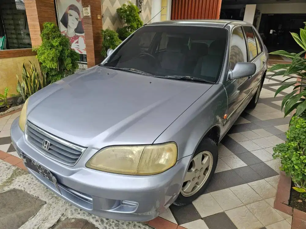 Dijual Honda City Z 2001 Silver | Mesin Jalan Normal | Siap Pakai
