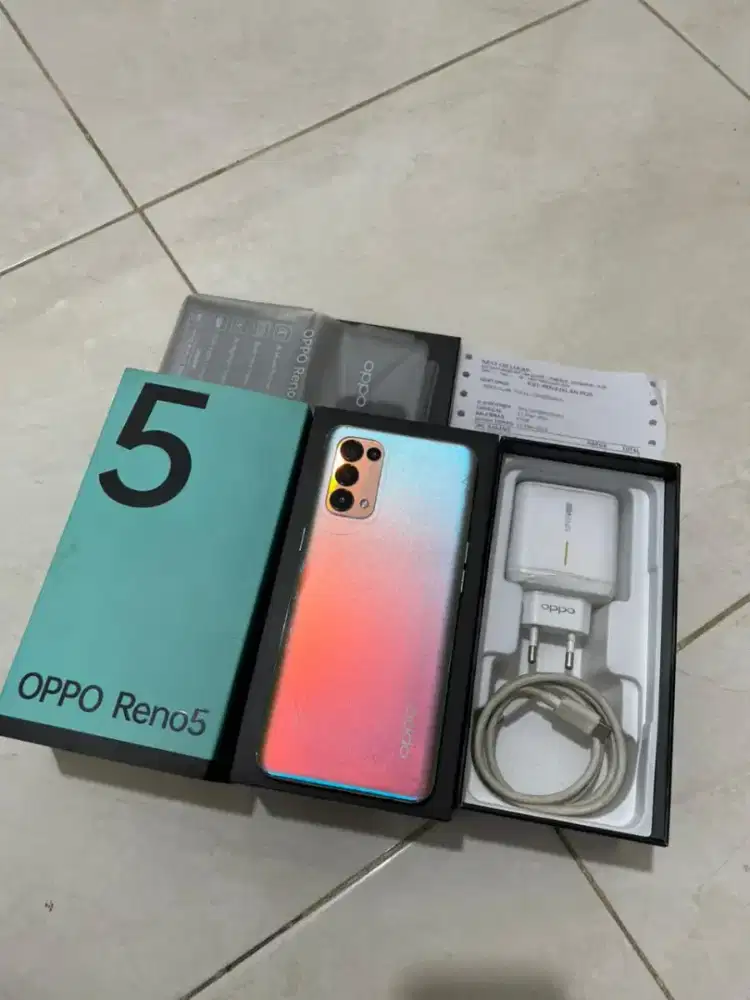 Oppo Reno 5 8/128 GB Fullset Original