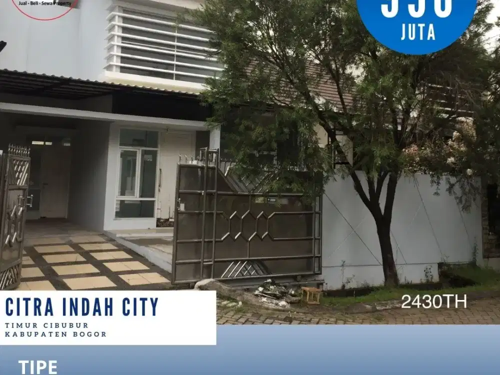 Dijual Rumah Siap Huni, Tanah Luas Di Lingkungan Asri Bebas Banjir