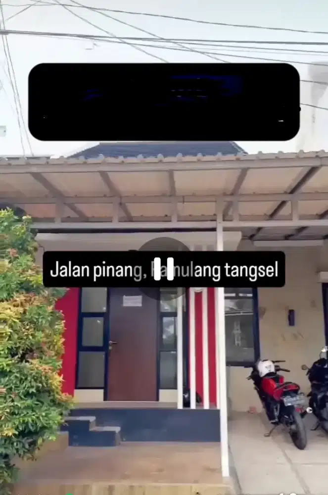 Disewakan / kontrakan rumah 30 menit MRT lebak bulus