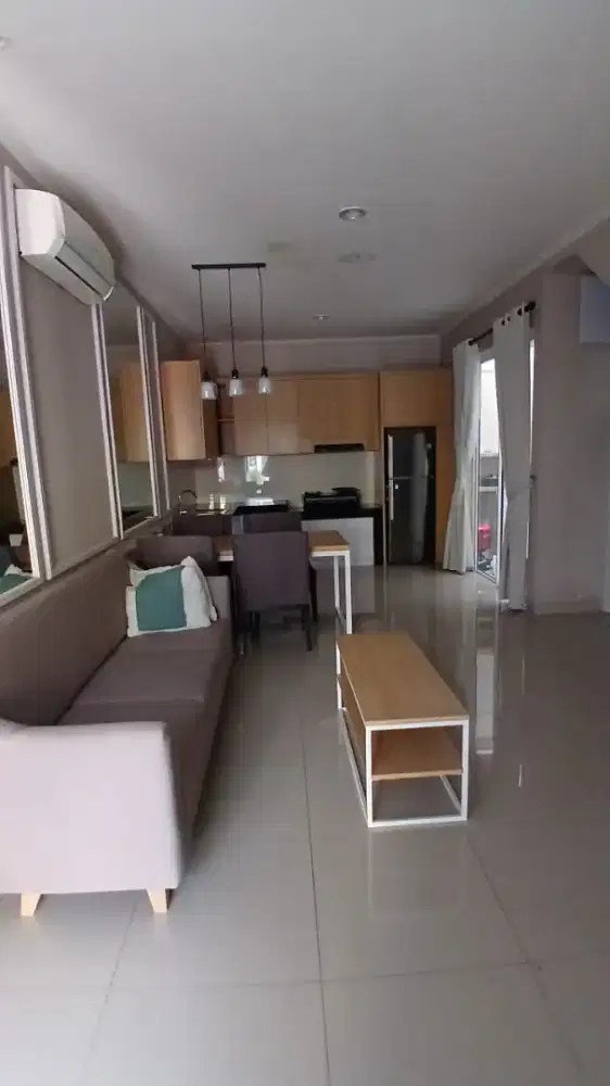 Sewakan Rumah Baru 2 Lt Furnish Sedayu City Kelapa Gading