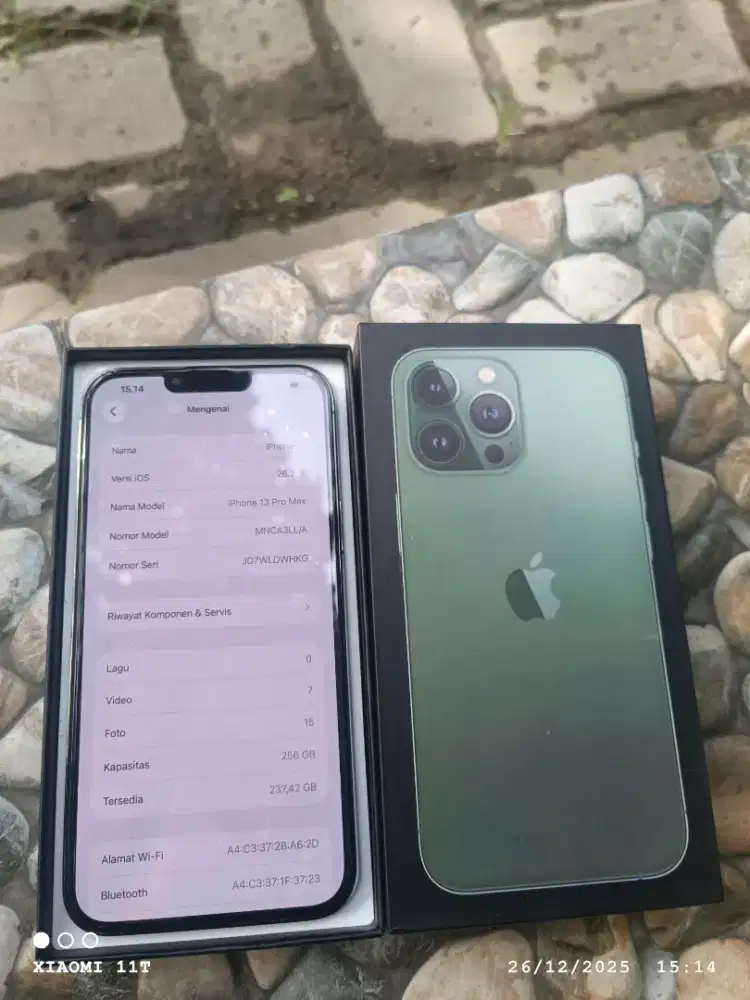 Iphone 13 promax /256 fulset beacukai