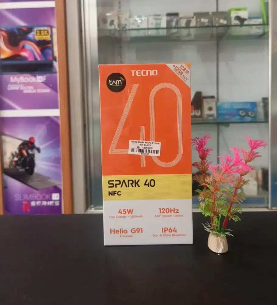 PROMO BARU TECNO  SPSRK 40 4+4/128