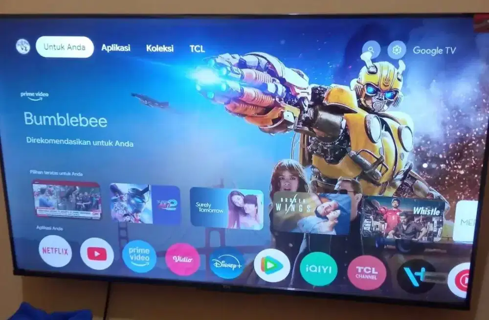 Tv TCL 43inch google tv 4k HDR