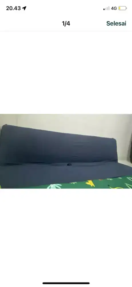 Sofabed / Sofa warna abu tua