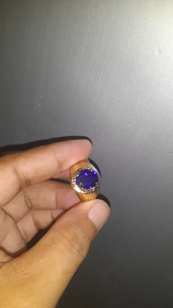 Cincin BTB bungur Tanjung bintan cating ring gold titanium size 8