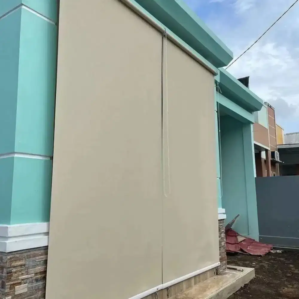 Roller blind outdoor