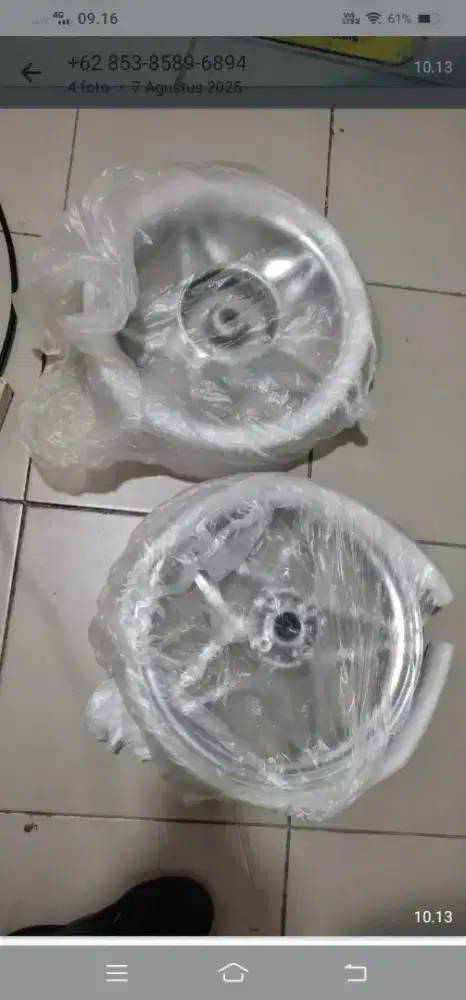 Velg.VND blm perna Pakai