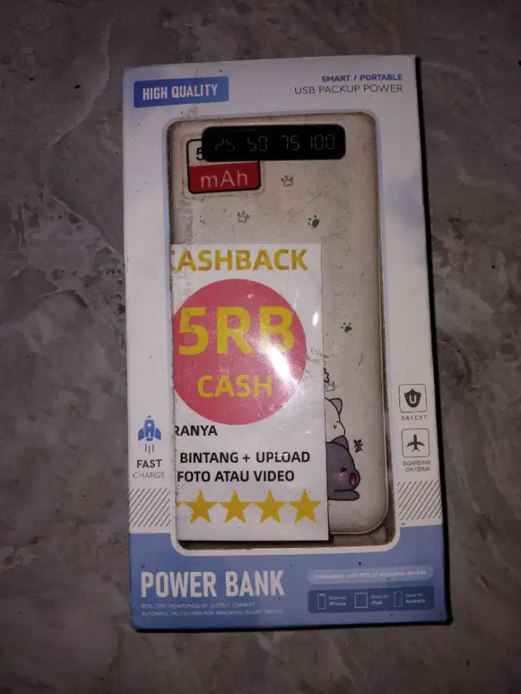 Power Bank Bekas Baru Terawat