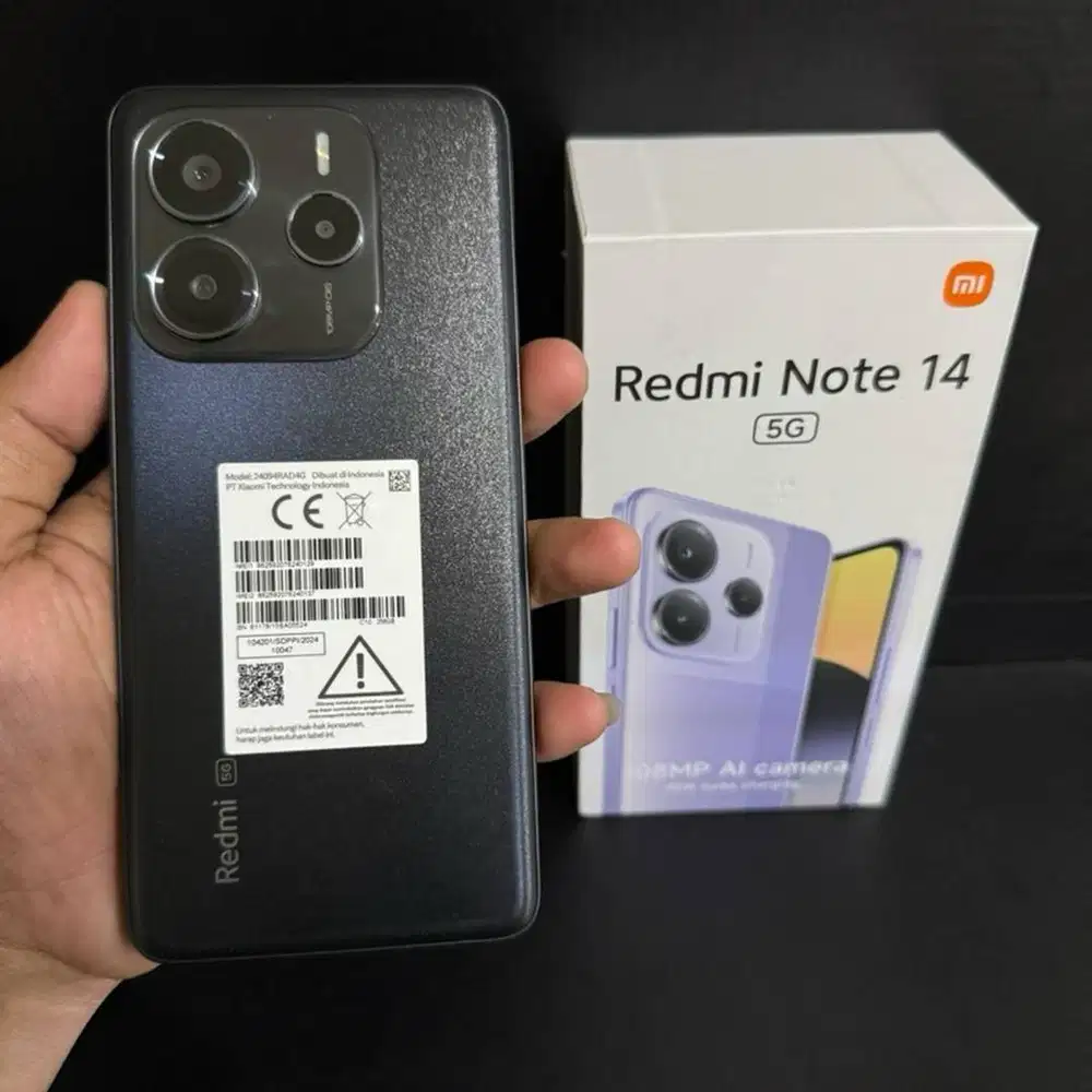 Jual Redmi Note 14 5G Ram 8/256 Fullset Mulus No Minus Baterai Awet