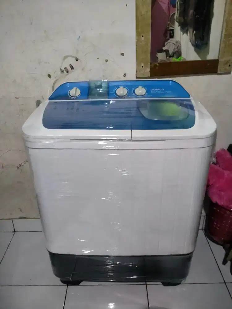 Mesin cuci merek Denpo kap 8kg