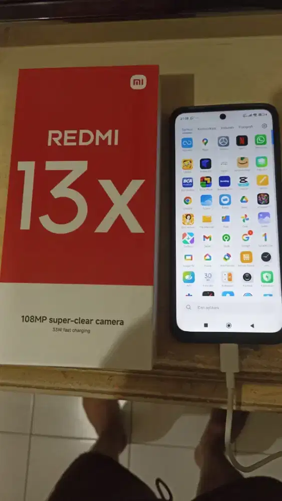 Redmi 13x(Black) Ram 8/256.