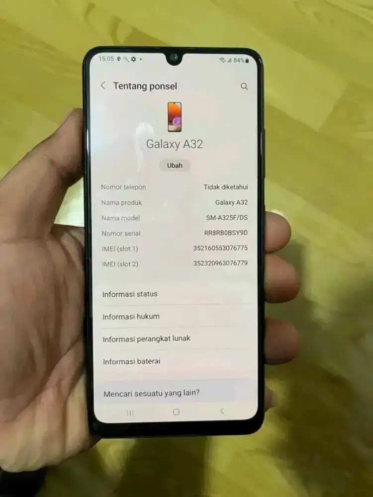 Samsung a32 ram 6+6/128 pecas bisa jajap