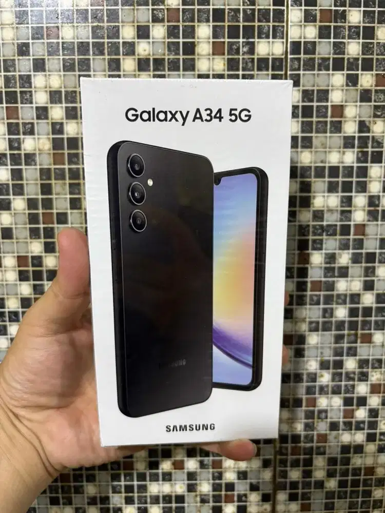 Samsung Galaxy A34 5G 8/256GB Garansi Resmi Indonesia
