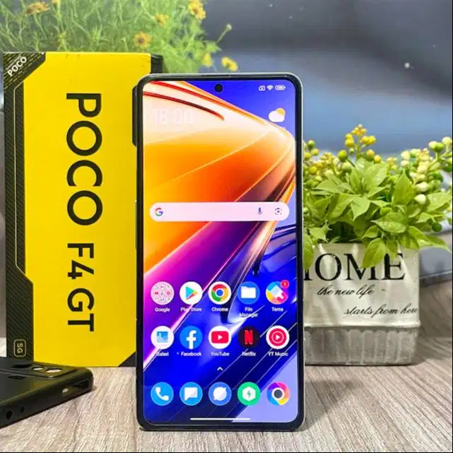 Poco F4 GT 5G Ram 12/256 GB Mulus Fullset No Minus Garansi Cod/Antar