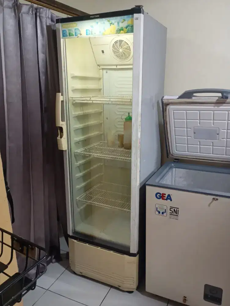 Showcase Frezeer  jual Sekaligus